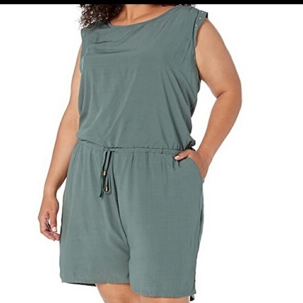 JUNAROSE JRaddy Balsam Green Romper-Size 24 (NWT)
